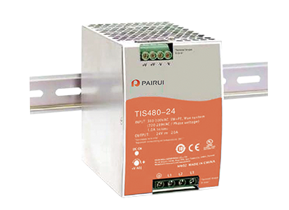 AC-DC-Three-Phase Din Rail Power Supply_TIS Three-Phase Dedicated_TIS480-24