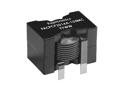 Flat wire high current inductor