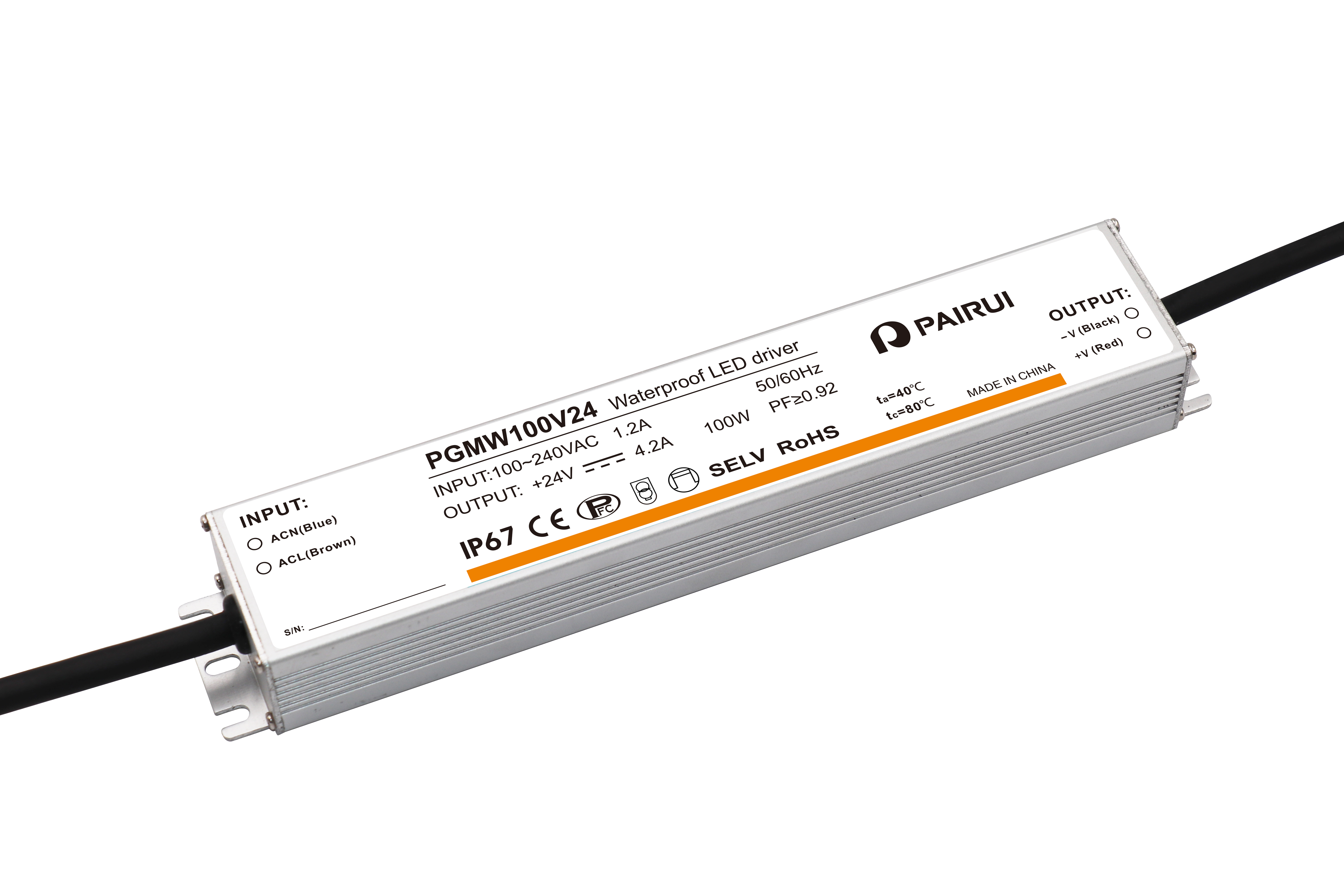 AC-DC-EU LED Driver_Constant Voltage Professional Type_PGMW100V12