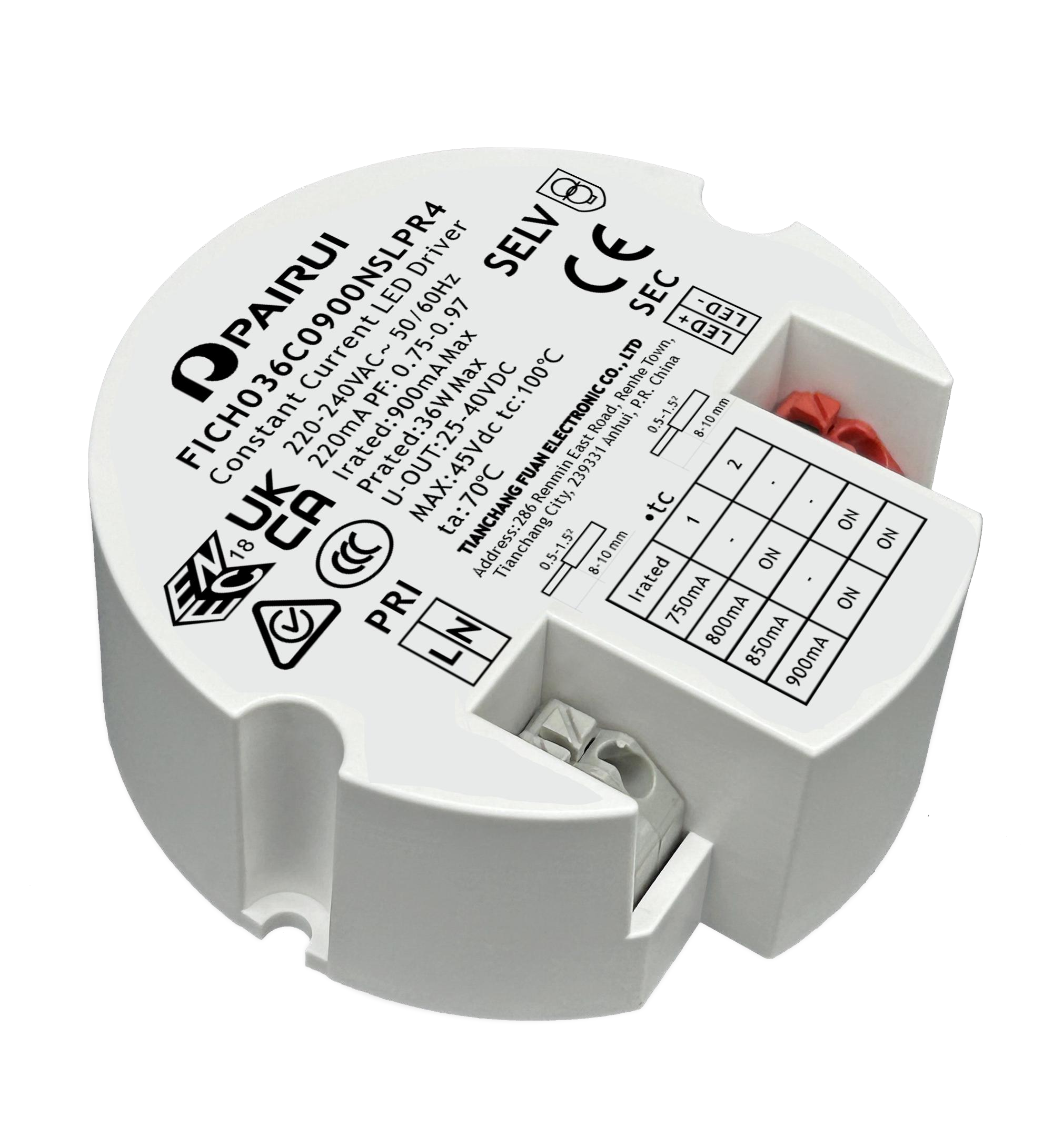 LED Power Supply-LED Drivers_FICH_FICH036C0750NSLPR4